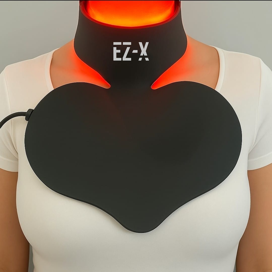 EZ-X Pro Red Light Neck & Chest Mask