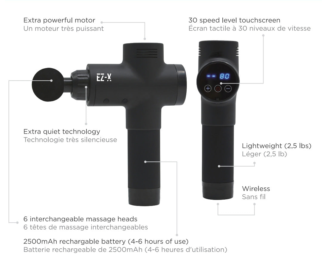 EZ-X Premium Massage Gun