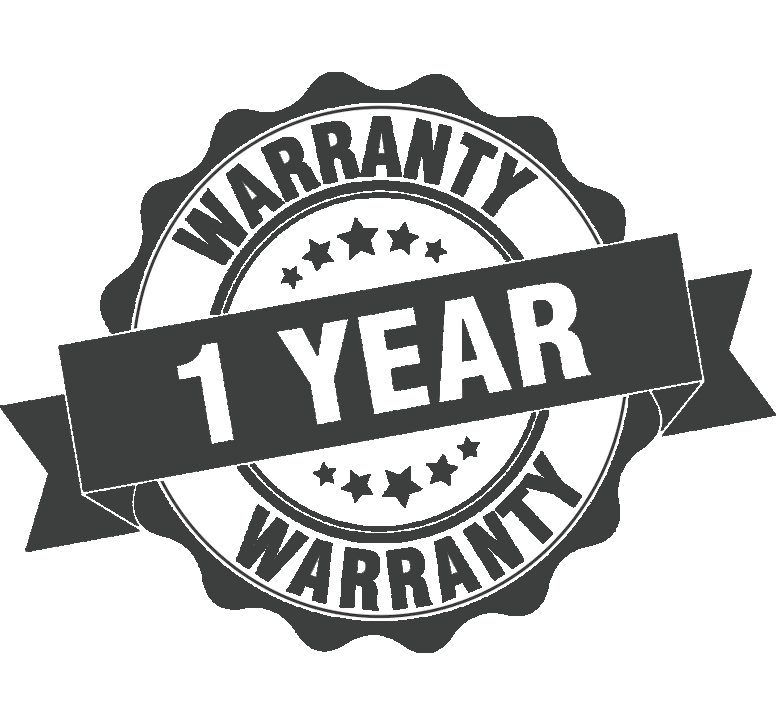 1 Year Warranty