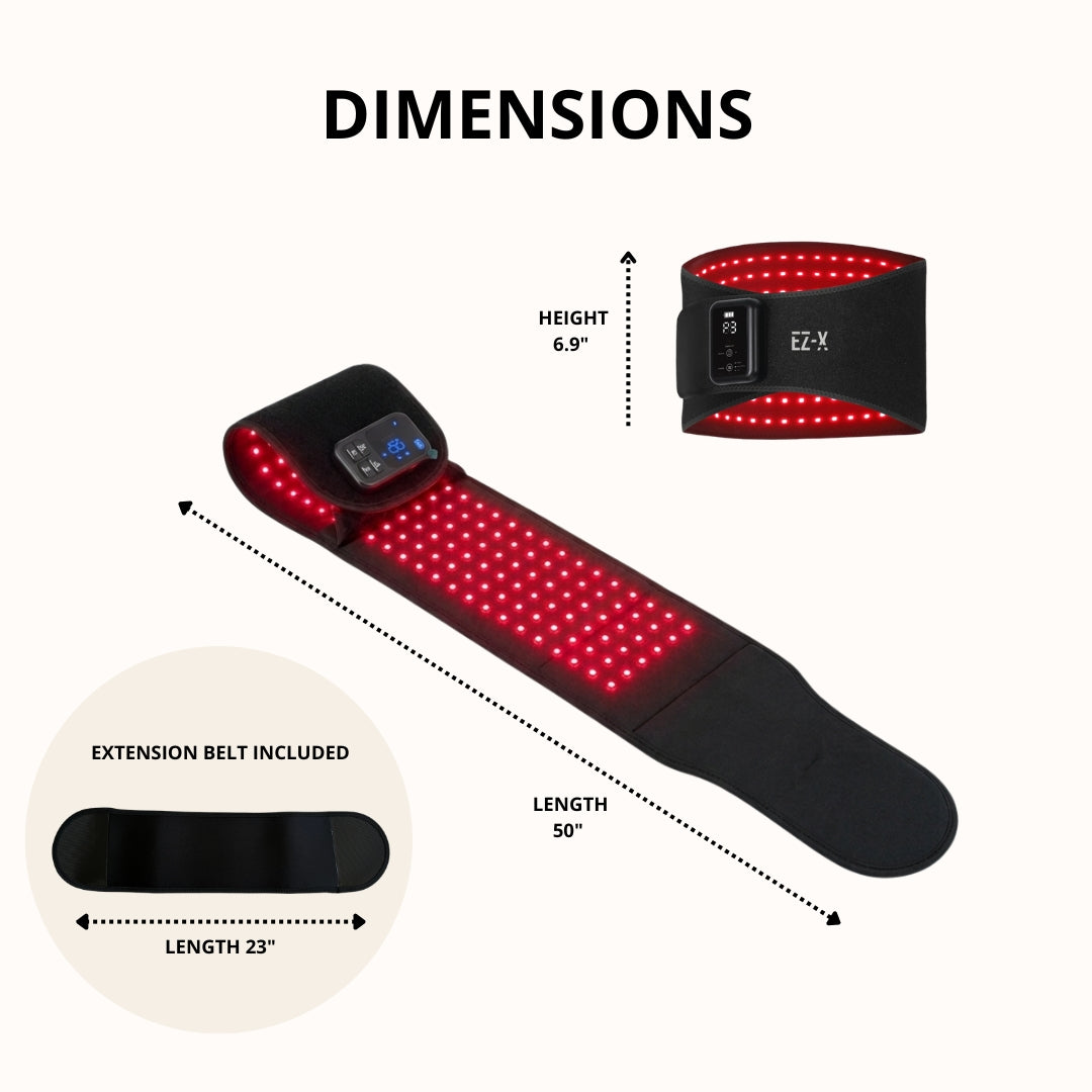EZ-X Premium Red Light Belt