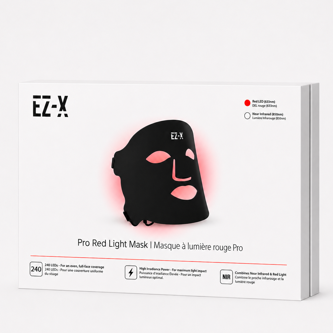 EZ-X Pro Red Light Mask