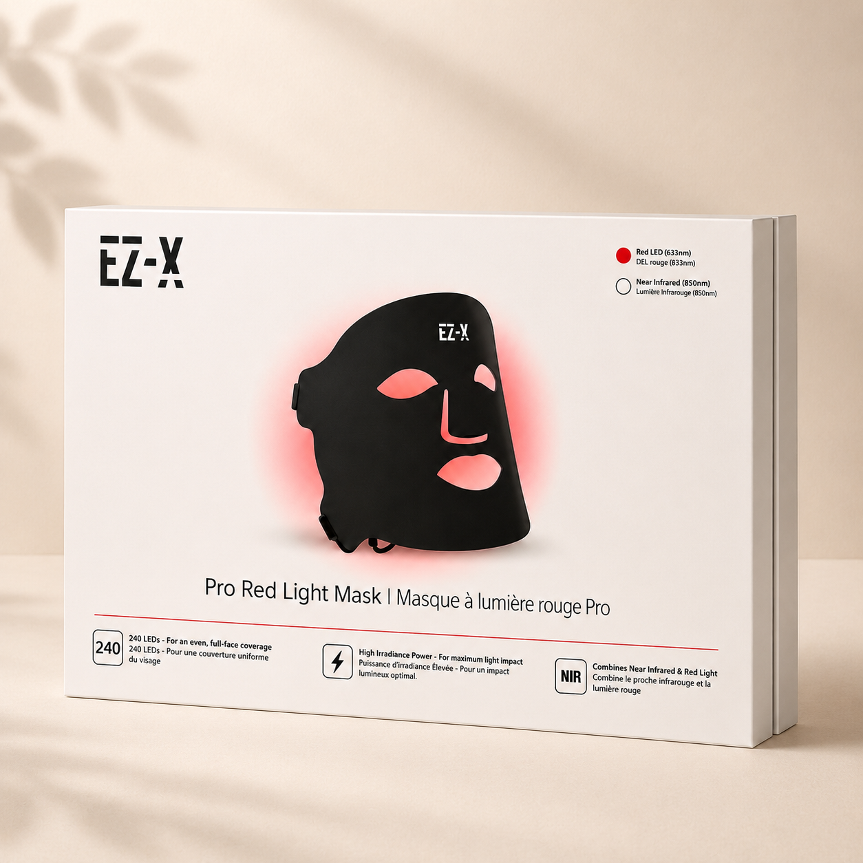 EZ-X Pro Red Light Mask