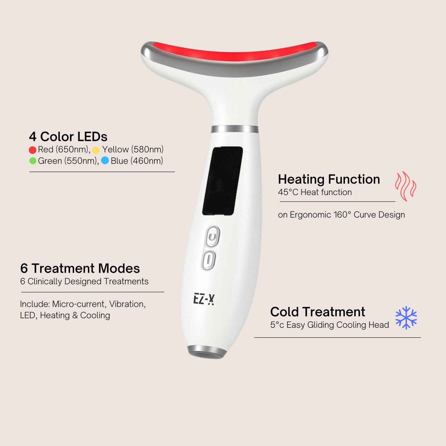 EZ-X LED Lift and Depuffing Wand