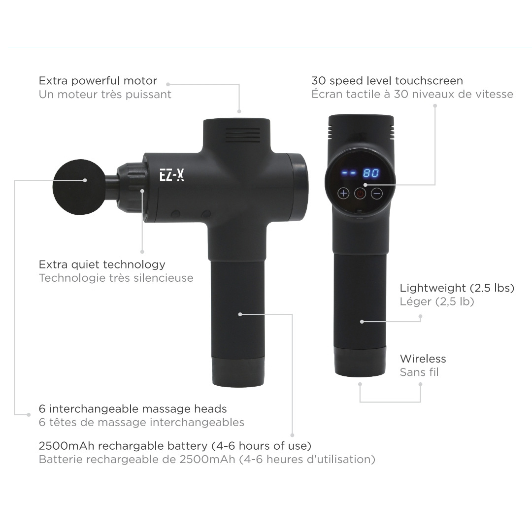 EZ-X Premium Massage Gun