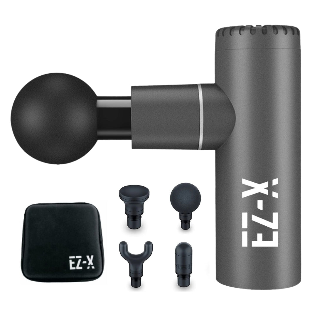 EZ-X Mini 2.0 Premium Massage Gun - Dark Metallic Grey