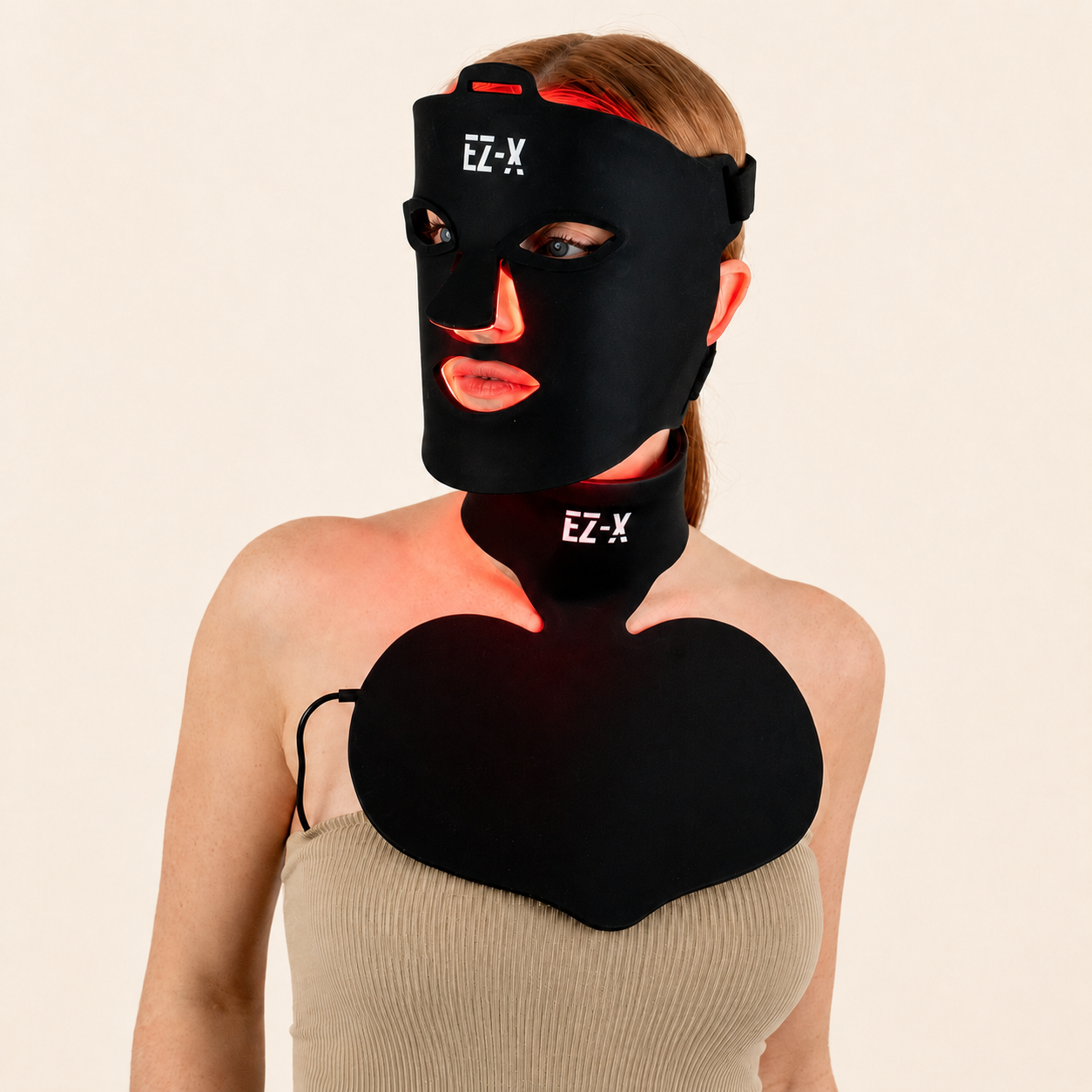 Ensemble complet de masques à lumière rouge EZ-X Pro