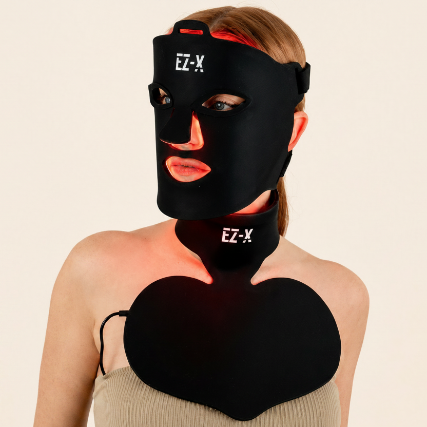 Ensemble complet de masques à lumière rouge EZ-X Pro