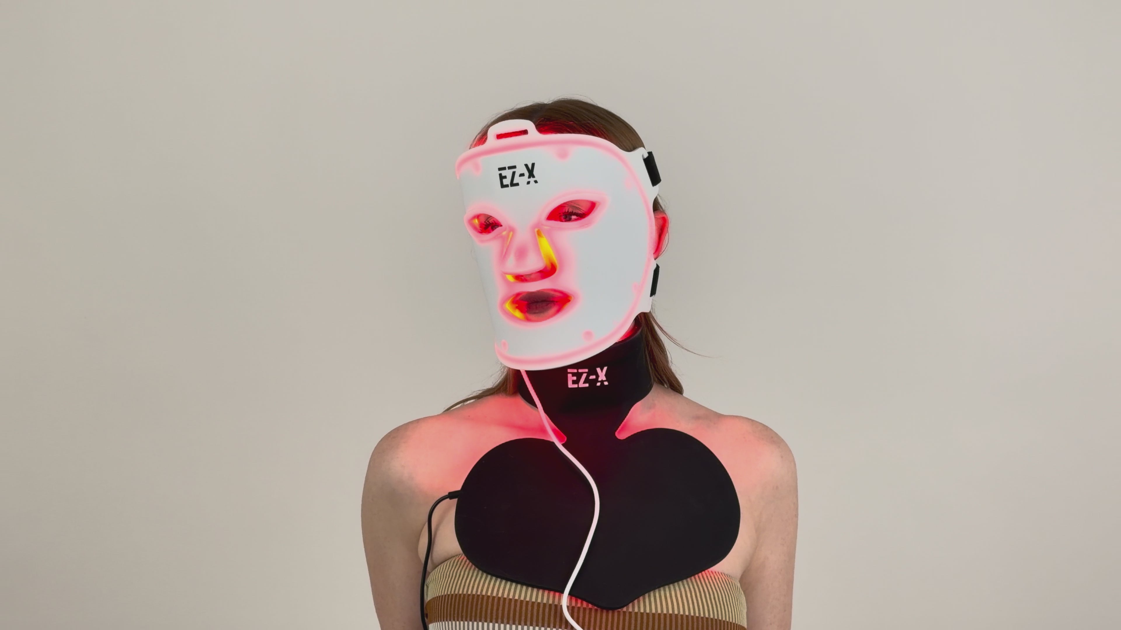 Load video: EZ-X Pro LED Mask Combo Set