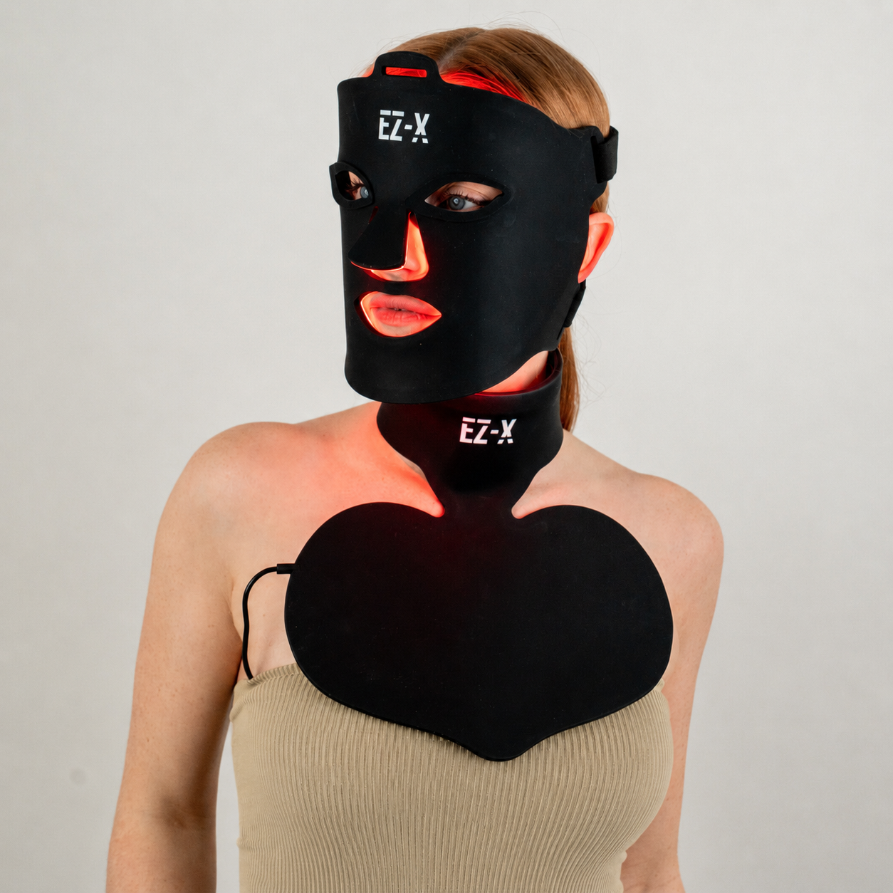 EZ-X Pro Red Light Mask Full Set