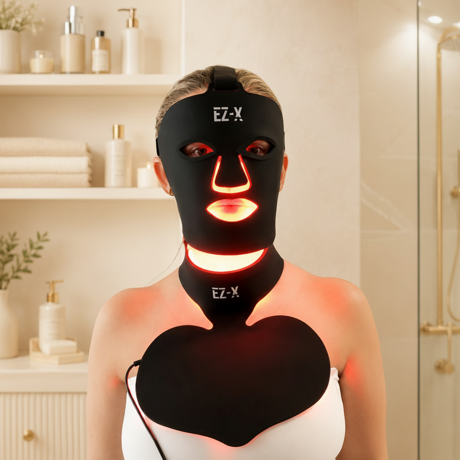 Ensemble complet de masques à lumière rouge EZ-X Pro
