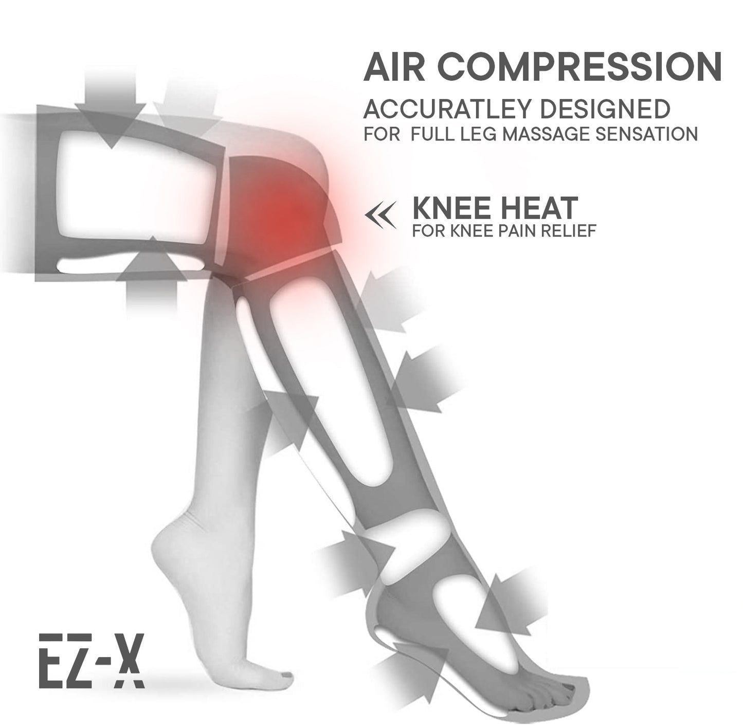 EZ-X Air Premium Leg Massager